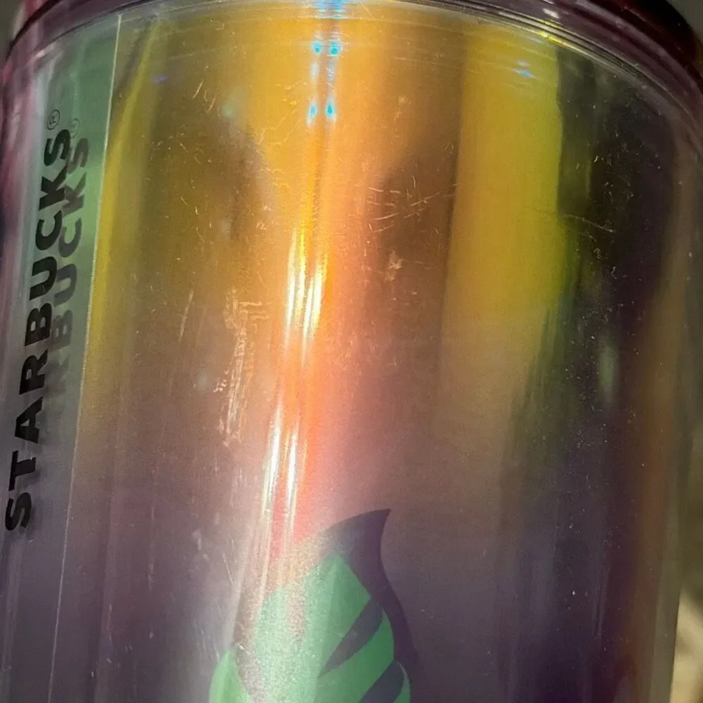 Starbucks American Sign Language ASL Hands 24oz Cold Venti Tumbler (6159)